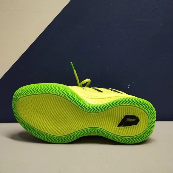 Adidas Dame‎ Certified 3 Basketball Sports Sneakers Mens US 8 Green Black JI1542